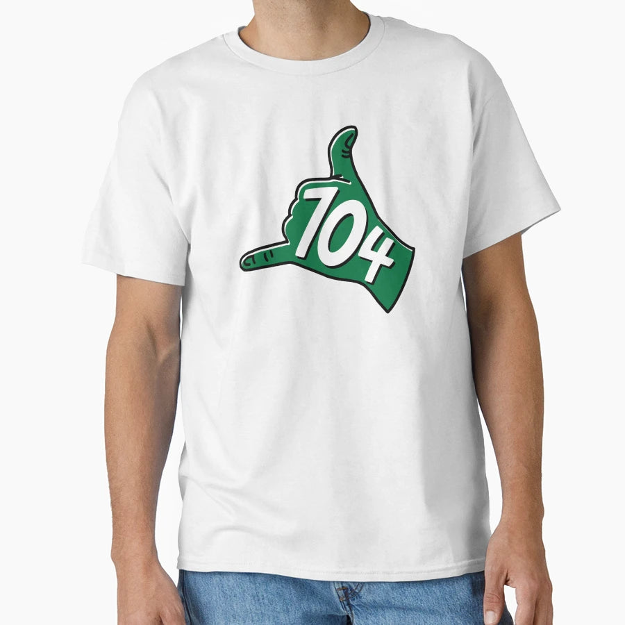 704 Charlotte T-Shirt - Aesthetic Graphic Men Women - T-Shirt, Sweatshirt, Hoodie