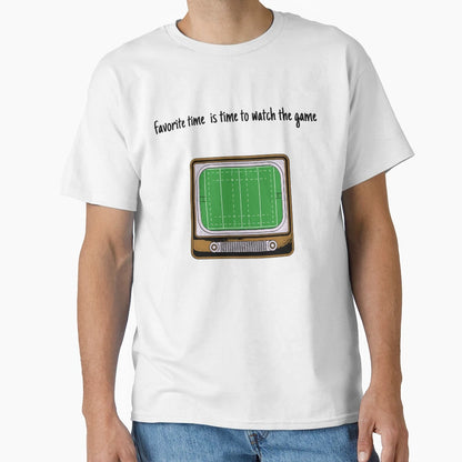 Time Match T-Shirt - Graphic Print Unisex - T-Shirt, Sweatshirt, Hoodie