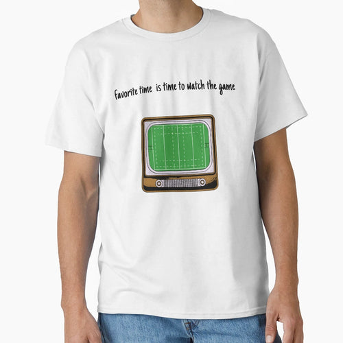 Time Match T-Shirt - Graphic Print Unisex - T-Shirt, Sweatshirt, Hoodie