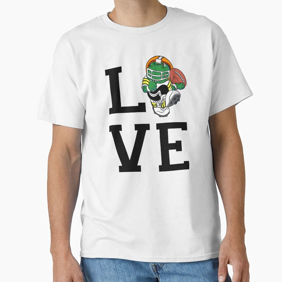 I Love Football T-Shirt - Novelty Apparel Unisex - T-Shirt, Sweatshirt, Hoodie