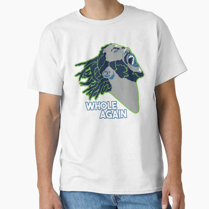 D Rose Whole Again Wolves T-Shirt - Custom Art Print for Adults - T-Shirt, Sweatshirt, Hoodie