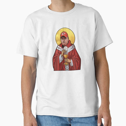 Saint Andy Reid T-Shirt - Minimalist Print for Adults - T-Shirt, Sweatshirt, Hoodie