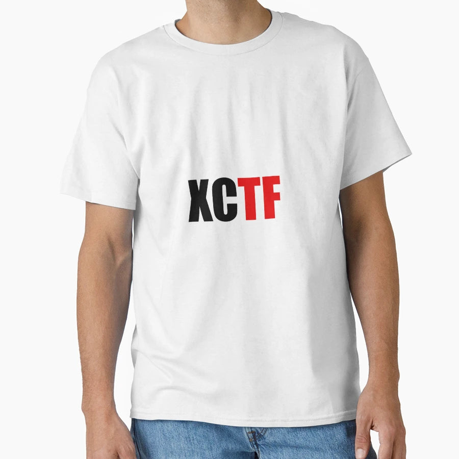 Xctf Black And Red T-Shirt - Novelty Apparel for Adults - T-Shirt, Sweatshirt, Hoodie