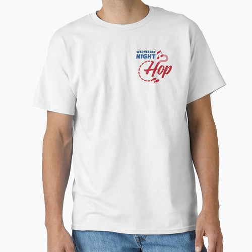 Wednesday Night Hop Color Logo T-Shirt - Custom Art Print Unisex - T-Shirt, Sweatshirt, Hoodie
