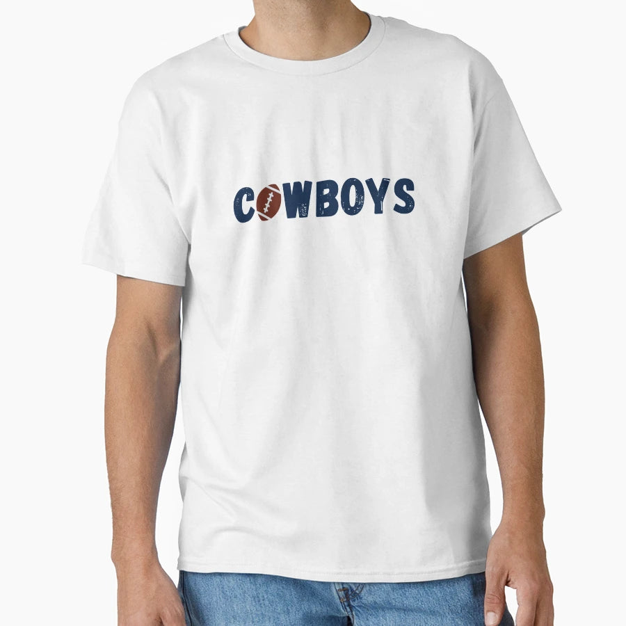 Cowboys T-Shirt - Minimalist Print Men Women - T-Shirt, Sweatshirt, Hoodie