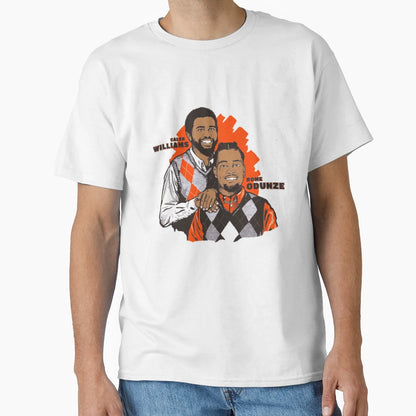 CW Rome Odunze Duo Portrait T-Shirt - Novelty Apparel Unisex - T-Shirt, Sweatshirt, Hoodie