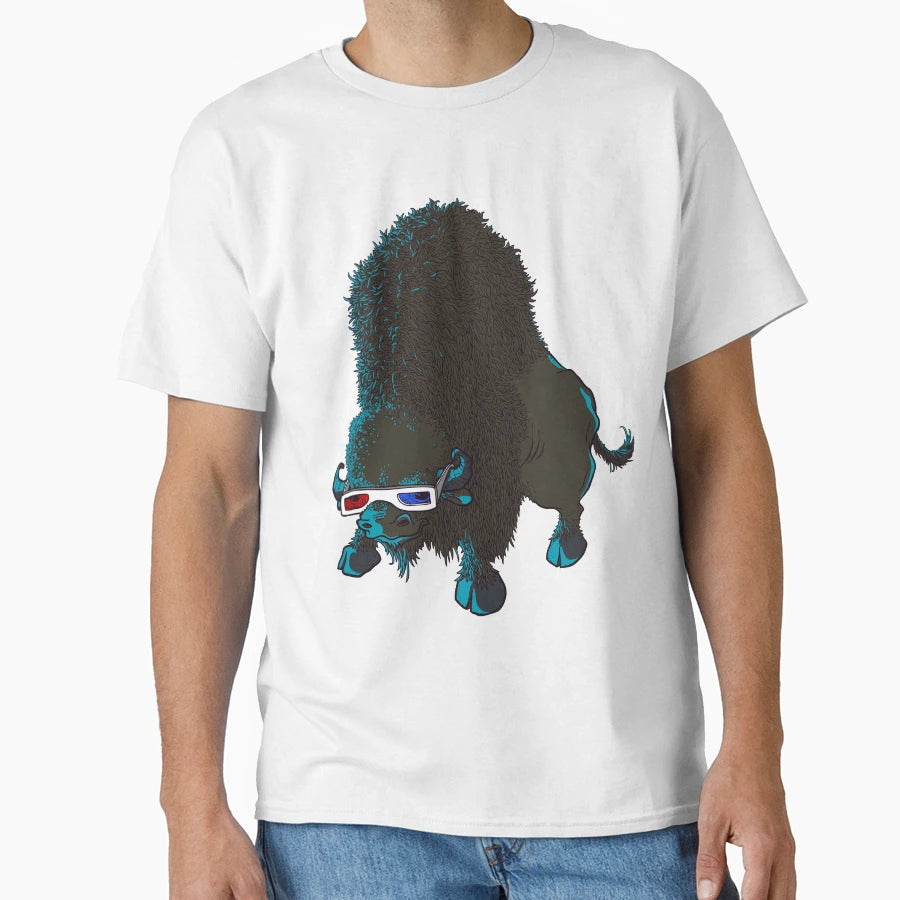 Bison T-Shirt - Trendy Graphic Unisex - T-Shirt, Sweatshirt, Hoodie