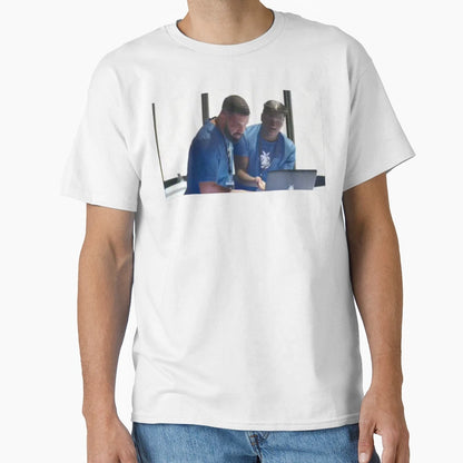 Drake Fixing Lil Yachty Computer Reddit T-Shirt - Trendy Graphic Men Women - T-Shirt, Sweatshirt, Hoodie