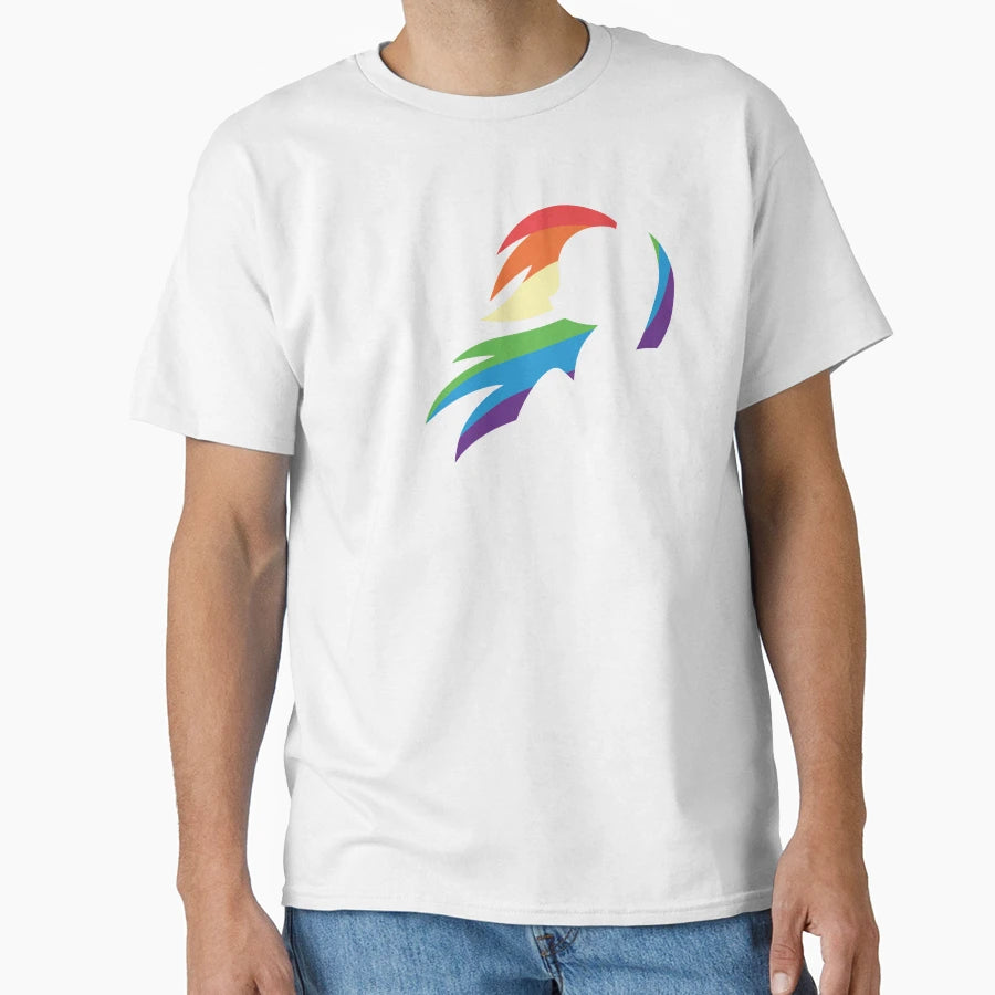 Rainbow Dash T-Shirt - Custom Art Print Unisex - T-Shirt, Sweatshirt, Hoodie