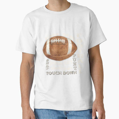 Football Art 2 T-Shirt - Trendy Graphic for Adults - T-Shirt, Sweatshirt, Hoodie