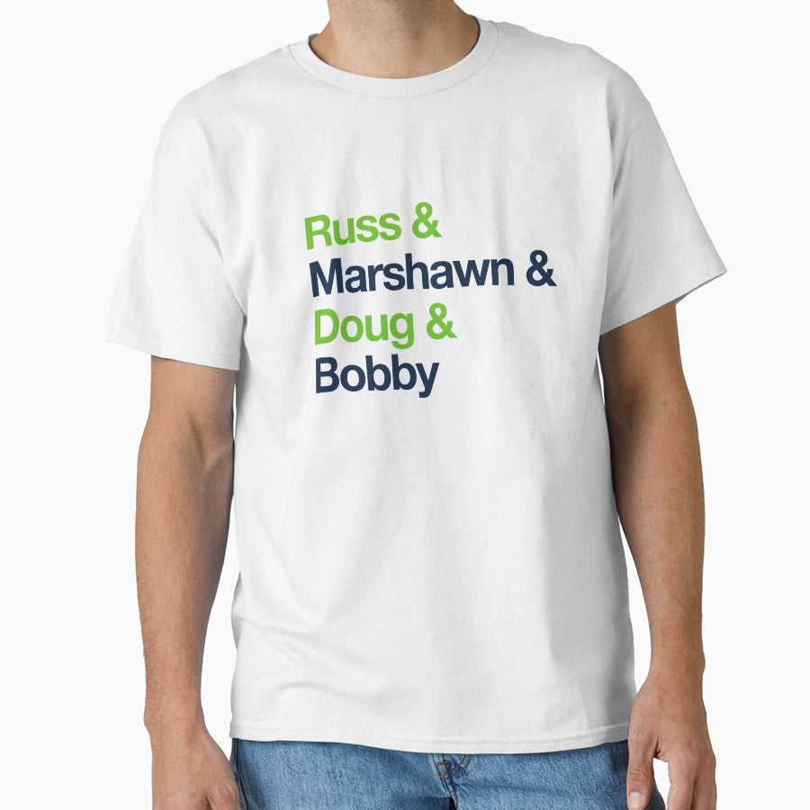 Seattle Superbowl Legends T-Shirt - Custom Art Print for Adults - T-Shirt, Sweatshirt, Hoodie