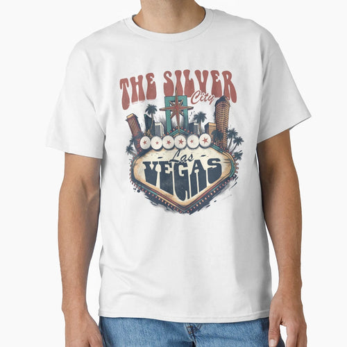 Silver City Las Vegas T-Shirt - Trendy Graphic Men Women - T-Shirt, Sweatshirt, Hoodie