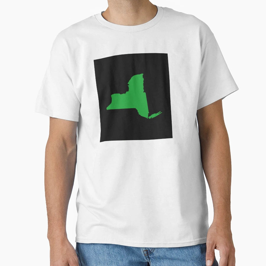 New York Vert T-Shirt - Custom Art Print Men Women - T-Shirt, Sweatshirt, Hoodie