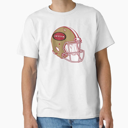 Fttb Helmet T-Shirt - Graphic Print Unisex - T-Shirt, Sweatshirt, Hoodie