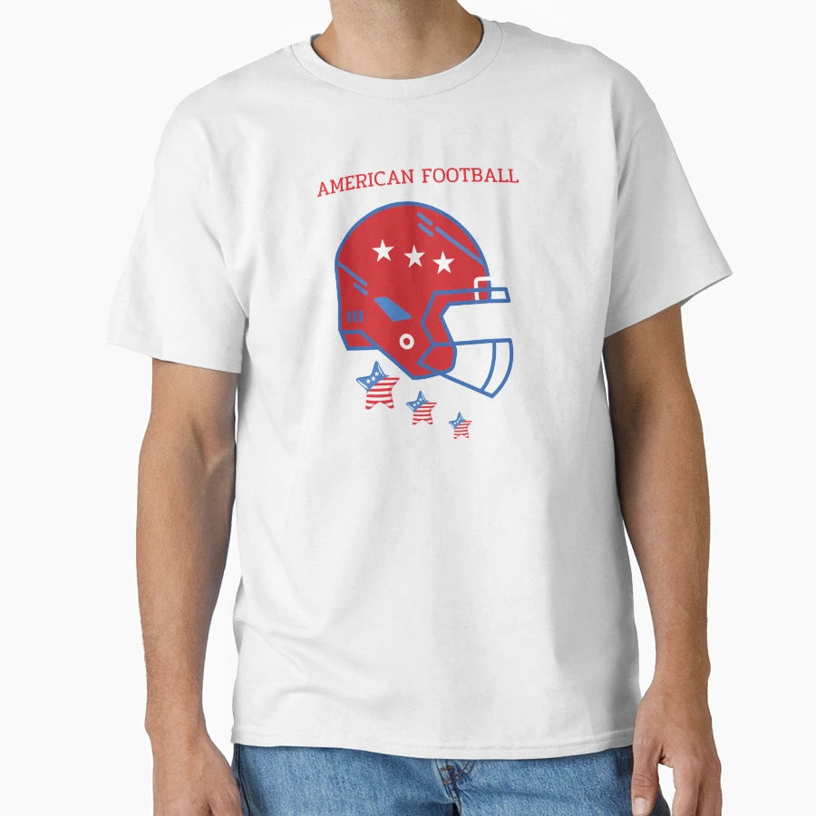American Football T-Shirt - Minimalist Print Unisex - T-Shirt, Sweatshirt, Hoodie