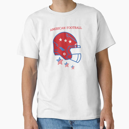 American Football T-Shirt - Minimalist Print Unisex - T-Shirt, Sweatshirt, Hoodie
