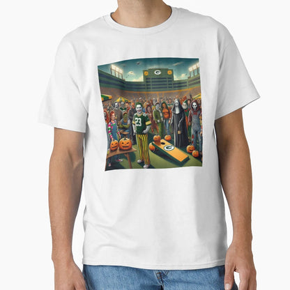 Packers Halloween Safety T-Shirt - Fun Novelty Design Unisex - T-Shirt, Sweatshirt, Hoodie