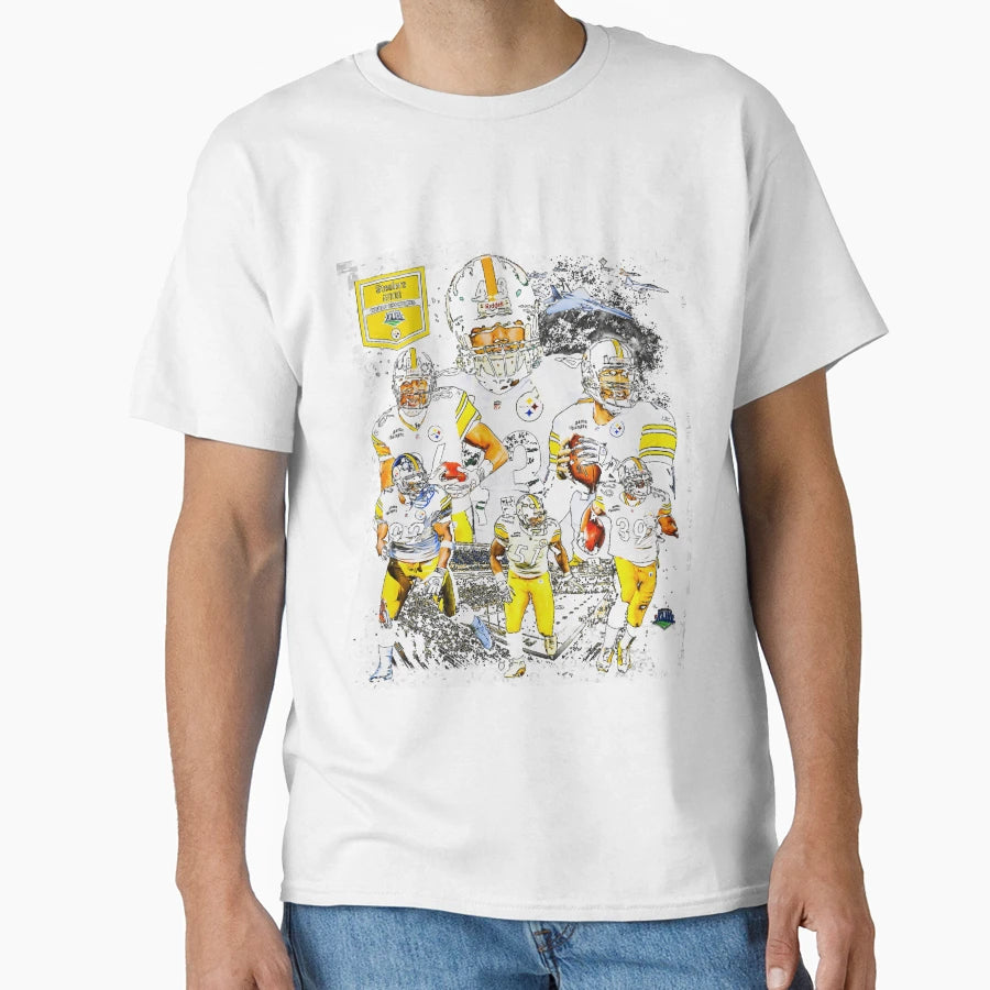 Pittsburgh Super Bowl Xliii Champs T-Shirt - Minimalist Print Men Women - T-Shirt, Sweatshirt, Hoodie