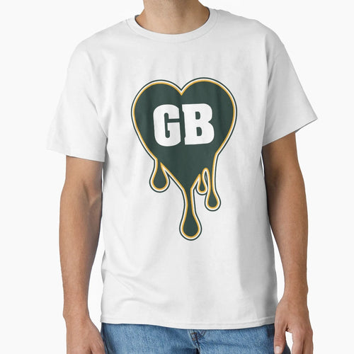 Gb Heart T-Shirt - Novelty Apparel for Adults - T-Shirt, Sweatshirt, Hoodie