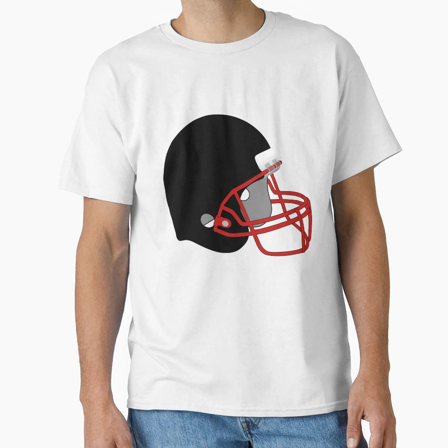 Football Helmet T-Shirt - Graphic Print Men Women - T-Shirt, Sweatshirt, Hoodie