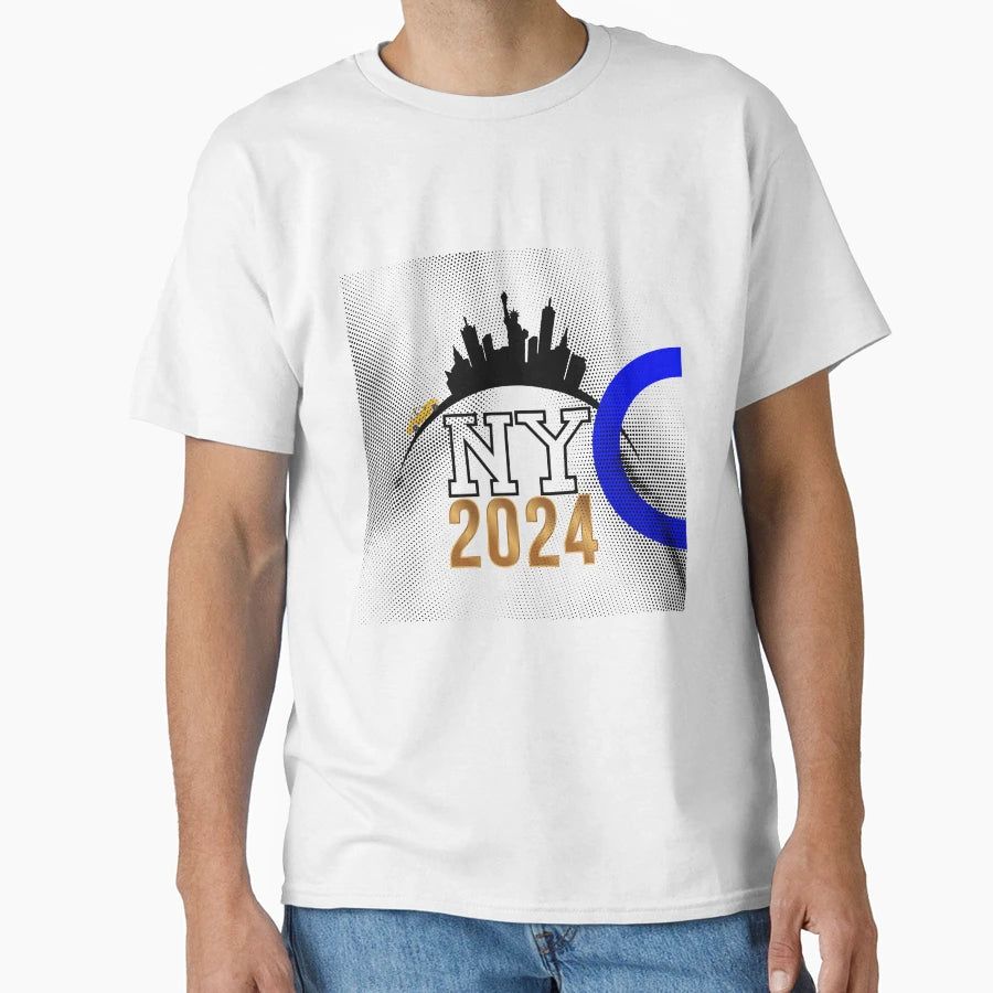 Ny 2024 Yellow Taxi T-Shirt - Novelty Apparel Men Women - T-Shirt, Sweatshirt, Hoodie