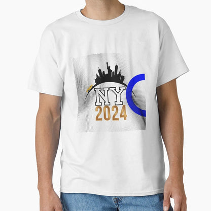 Ny 2024 Yellow Taxi T-Shirt - Novelty Apparel Men Women - T-Shirt, Sweatshirt, Hoodie