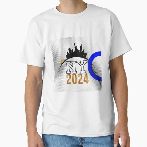 Ny 2024 Yellow Taxi T-Shirt - Novelty Apparel Men Women - T-Shirt, Sweatshirt, Hoodie