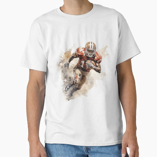 American Football Player T-Shirt - Streetwear Style Unisex - T-Shirt, Sweatshirt, Hoodie