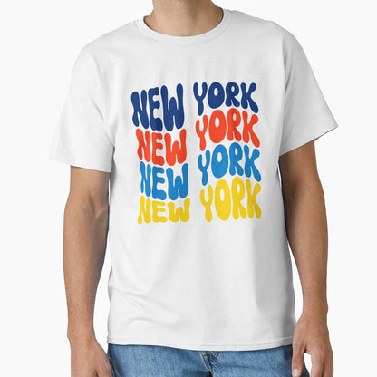 New York Stacked T-Shirt - Streetwear Style Men Women - T-Shirt, Sweatshirt, Hoodie