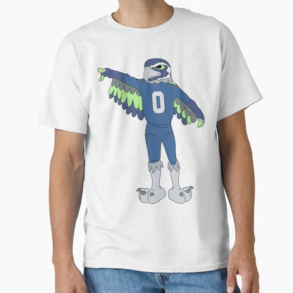 Seattle Blitz Mascot T-Shirt - Trendy Graphic Unisex - T-Shirt, Sweatshirt, Hoodie