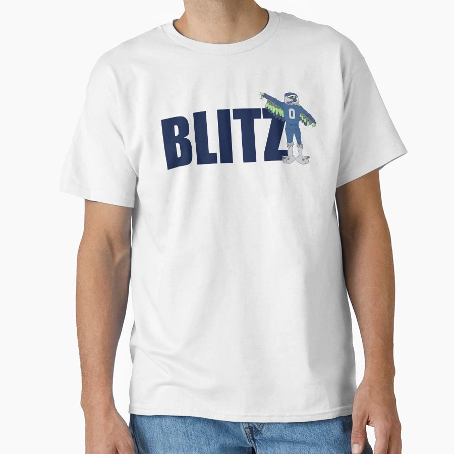 Blitz Hawk T-Shirt - Fun Novelty Design for Adults - T-Shirt, Sweatshirt, Hoodie