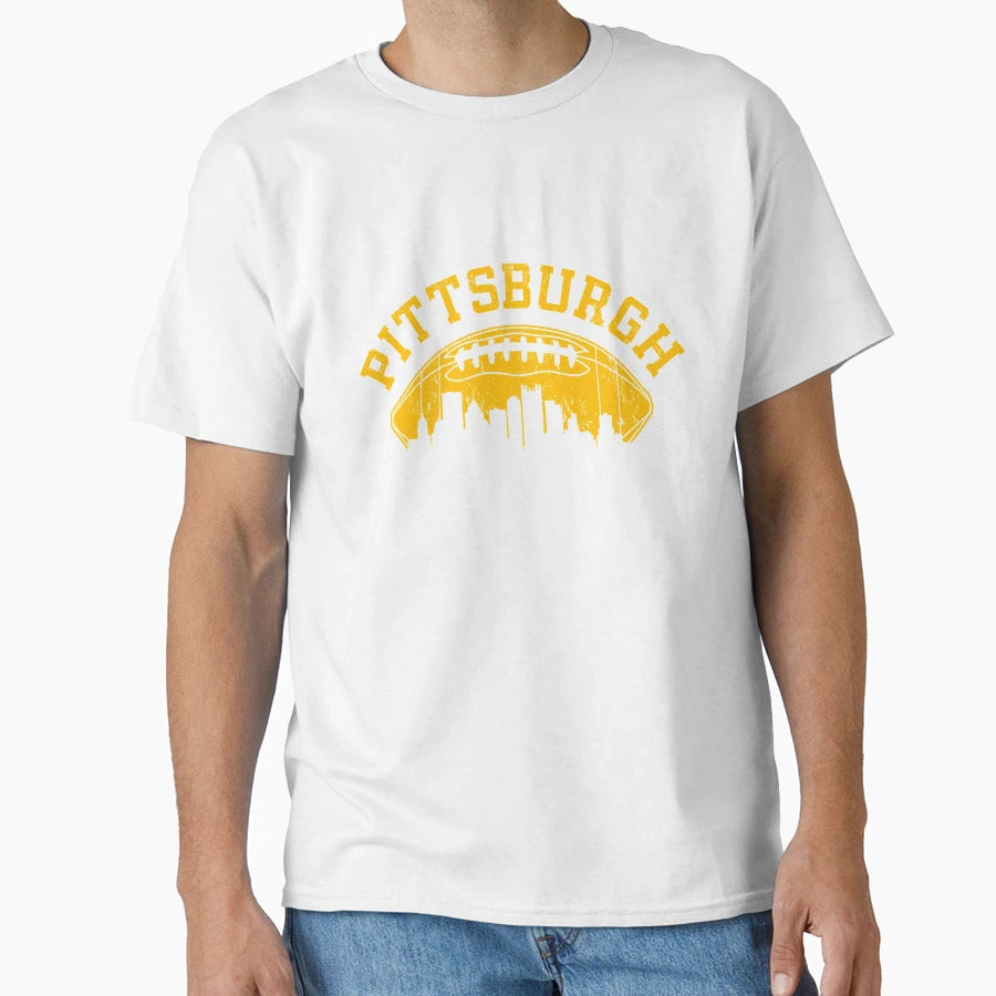Pittsburgh Steelers Football Team T-Shirt - Fun Novelty Design Unisex - T-Shirt, Sweatshirt, Hoodie