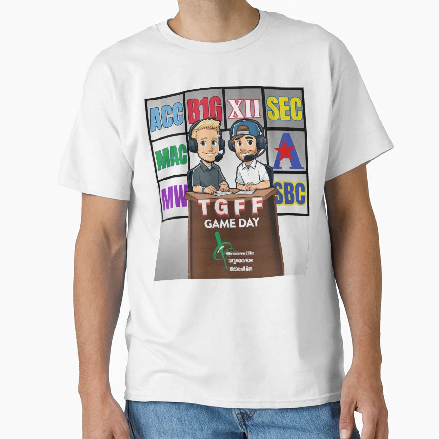 Tgff Gameday T-Shirt - Streetwear Style for Adults - T-Shirt, Sweatshirt, Hoodie