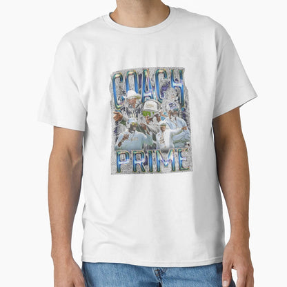 Deion Sanders Coach Prime T-Shirt - Minimalist Print Unisex - T-Shirt, Sweatshirt, Hoodie