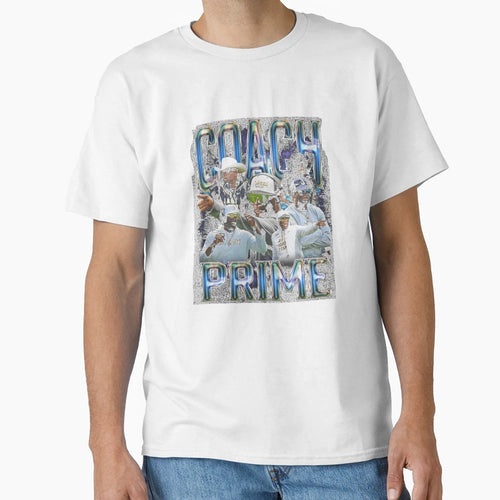 Deion Sanders Coach Prime T-Shirt - Minimalist Print Unisex - T-Shirt, Sweatshirt, Hoodie
