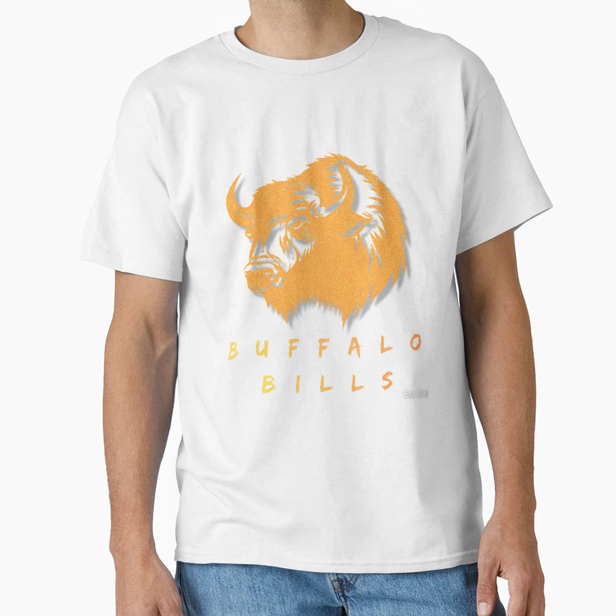 Buffalo Bills Gold T-Shirt - Novelty Apparel Men Women - T-Shirt, Sweatshirt, Hoodie