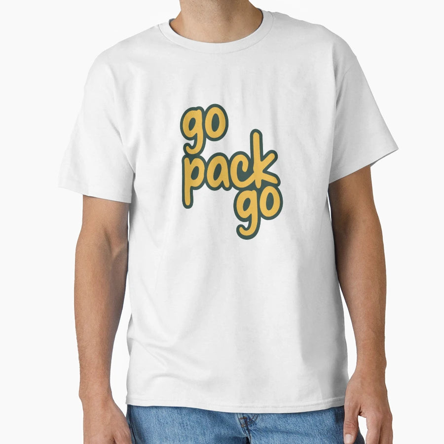 Go Pack Go T-Shirt - Novelty Apparel for Adults - T-Shirt, Sweatshirt, Hoodie