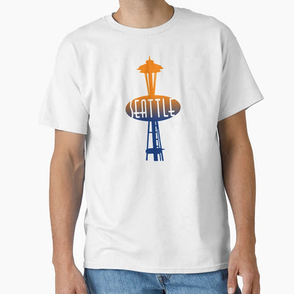 Seattle T-Shirt - Unique Graphic Unisex - T-Shirt, Sweatshirt, Hoodie