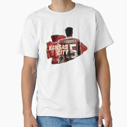 Kansas City Football T-Shirt - Graphic Print Unisex - T-Shirt, Sweatshirt, Hoodie