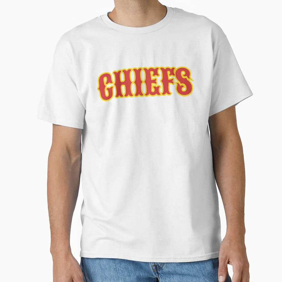 Kc Chiefs Circus Font T-Shirt - Fun Novelty Design for Adults - T-Shirt, Sweatshirt, Hoodie