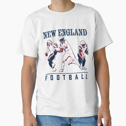 Coastal Pride Gridiron New England T-Shirt - Casual Everyday Wear Unisex - T-Shirt, Sweatshirt, Hoodie