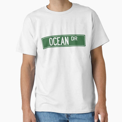 Ocean Dr T-Shirt - Aesthetic Graphic Men Women - T-Shirt, Sweatshirt, Hoodie