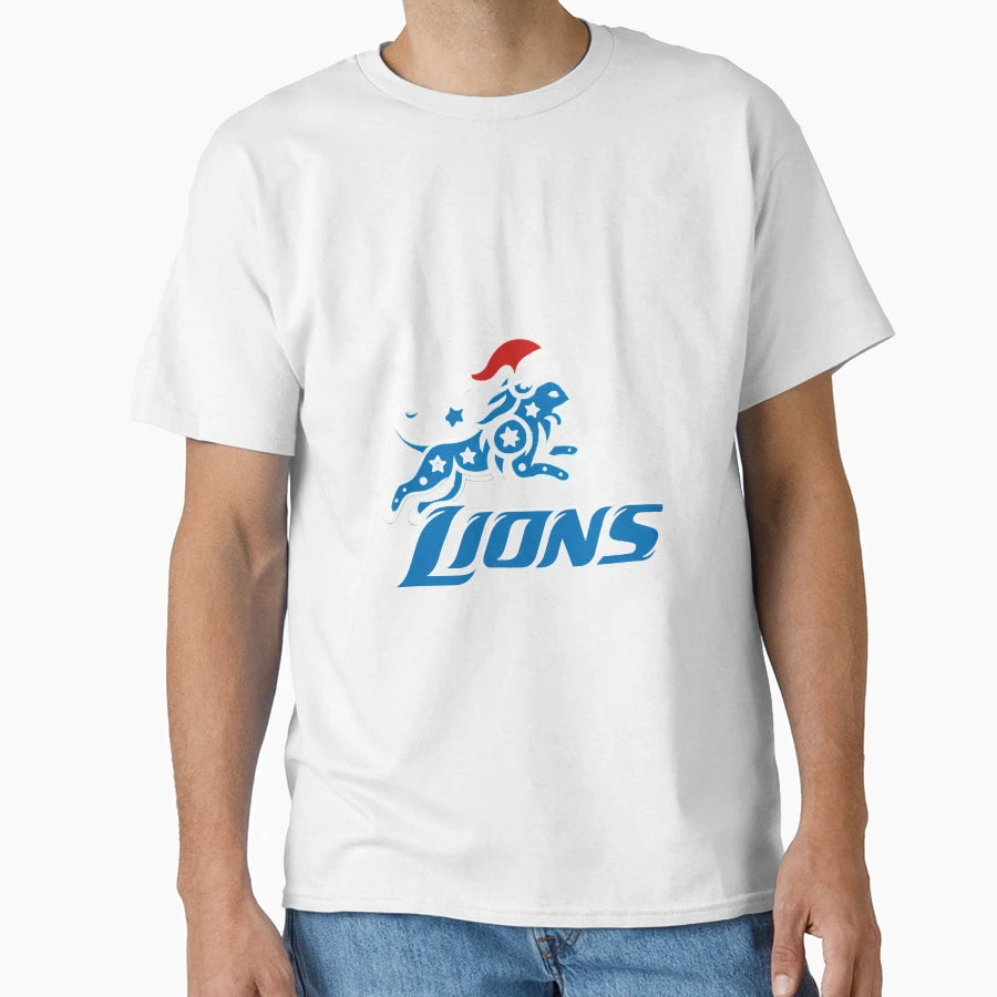 Detroit Lions Celebrating 2 T-Shirt - Aesthetic Graphic for Adults - T-Shirt, Sweatshirt, Hoodie