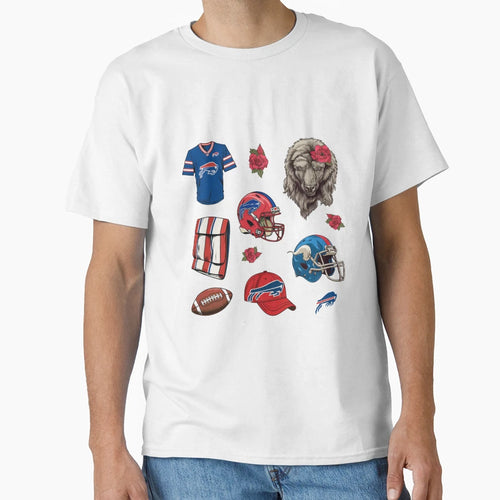 Its Game Day Bills T-Shirt - Streetwear Style Men Women - T-Shirt, Sweatshirt, Hoodie