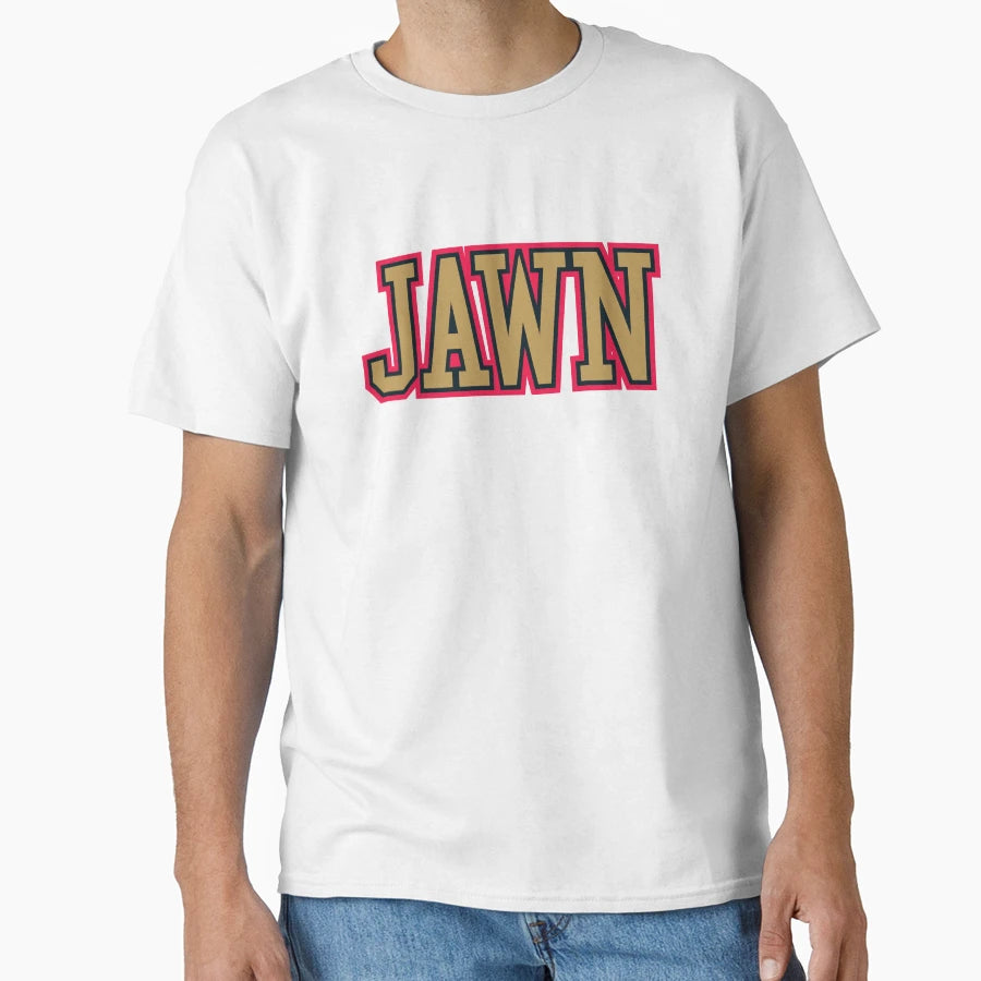 Throwback Jawn Philadelphia Basketball T-Shirt - Graphic Print Men Women - T-Shirt, Sweatshirt, Hoodie