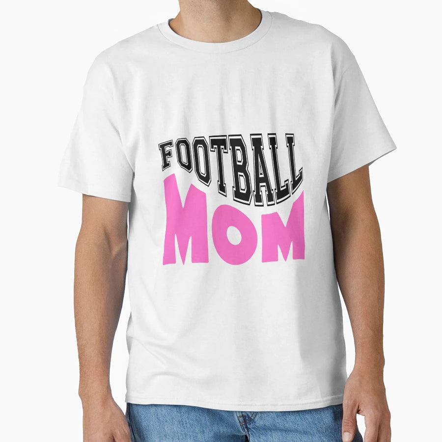 Football Mom T-Shirt - Aesthetic Graphic Men Women - T-Shirt, Sweatshirt, Hoodie