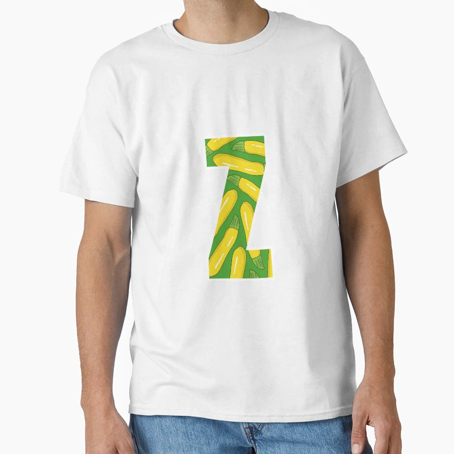 Z Is Zucchini T-Shirt - Custom Art Print Men Women - T-Shirt, Sweatshirt, Hoodie