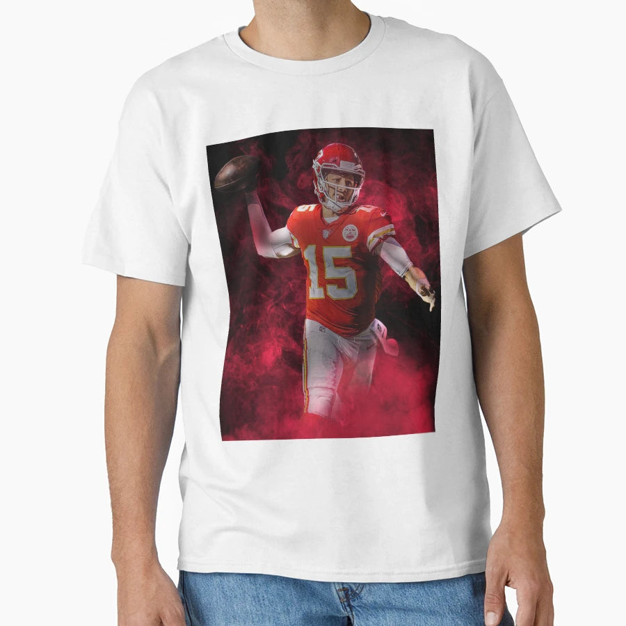 Patrick M Kansas City Sports Art T-Shirt - Trendy Graphic for Adults - T-Shirt, Sweatshirt, Hoodie