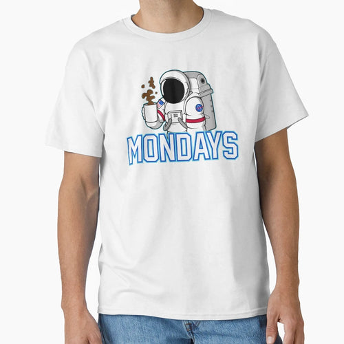 Space Mondays T-Shirt - Aesthetic Graphic for Adults - T-Shirt, Sweatshirt, Hoodie