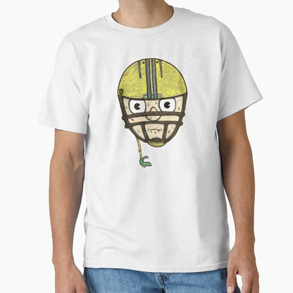 Football Head Sweating Cartoon T-Shirt - Streetwear Style Men Women - T-Shirt, Sweatshirt, Hoodie
